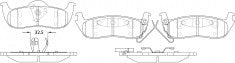 ဘရိတ်ပတ်၊ NIBK၊ DB1685၊ PN0429၊ BENDIX AUS (017666)