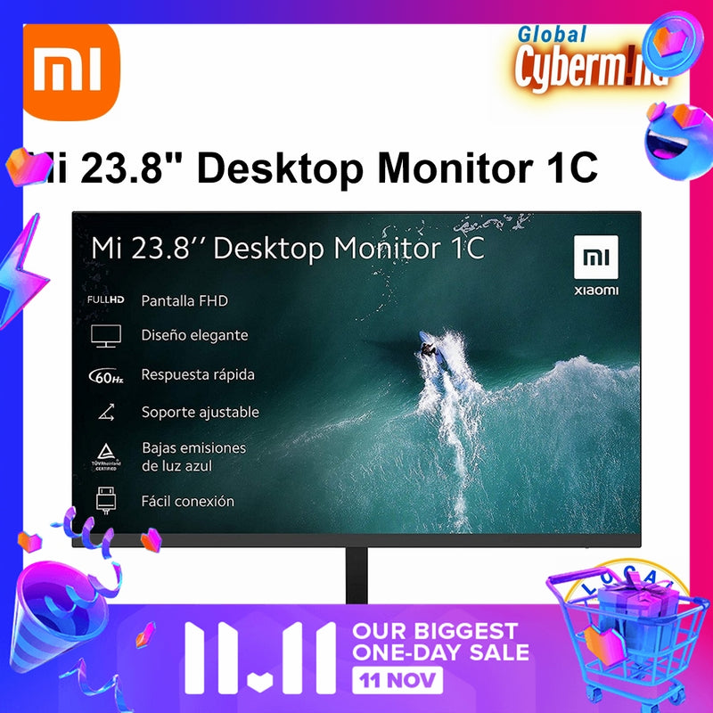 Xiaomi Mi 23.8" Desktop Monitor 1C (Brought to you by Global Cybermind) 11.11 best buy Xiaomi Monitor