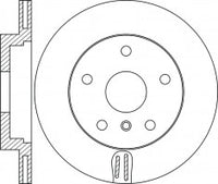 Rotor Disc, NIBK, 34216799369, RN1764V, BMW (009942)