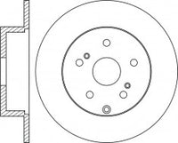 จานโรเตอร์, NIBK, 562418B, RN1201, BENDIX EUR (018864)