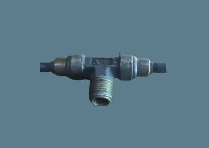 BPB Adapter, Pneumatic Fitting Copper Push In Fitting, Male Tee, BPB -10-02 (10 -3D - J), CPB-10-02 (10 -3D - J), 12 mmx10 mm