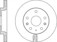 Rotor Disc, NIBK, G33Y3325X, RN1515V, MAZDA (017973)