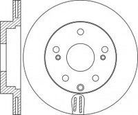 Rotor Disc, NIBK, PRT6069, RN2004V, BENDIX (018241)