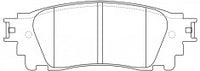NIBK, Brake Pad, AN-807K, PN1852, AKEBONO