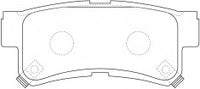 NIBK, Brake Pad, , PN0765,