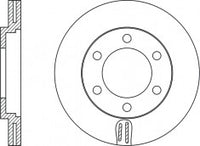 จานโรเตอร์, NIBK, 561643B, RN1326V, BENDIX (017582)
