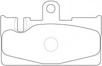 NIBK, Brake Pad, A-653K, PN1456, AKEBONO