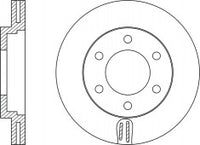 จานโรเตอร์, NIBK, 51712H1000, RN1312V, HYUNDAI (017534)