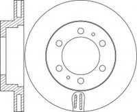 จานโรเตอร์, NIBK, 43512-0K090, RN1664V, TOYOTA (019009)