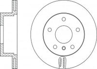 จานโรเตอร์, NIBK, 562035B, RN1291V, BENDIX (009994)