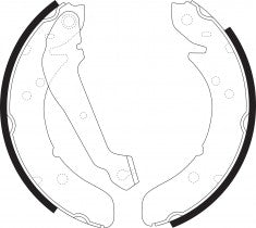 NIBK, Brake Shoes, BS1675, FN11241, BENDIX AUS