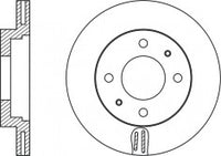 Rotor Disc, NIBK, 26300-TC001, RN2011V, SUBARU (018778)