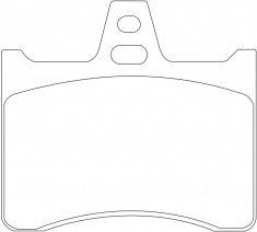 ผ้าเบรค NIBK 571229B PN0133 BENDIX EUR (017025)