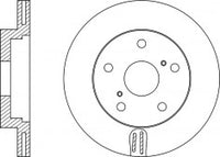 Rotor Disc, NIBK, 562076B, RN1070V, BENDIX (018999)
