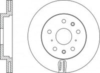 Rotor Disc, NIBK, 71742850, RN1320V, FIAT (017213)