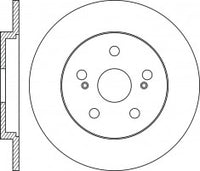 Rotor Disc, NIBK, 4243152160, RN1689, TOYOTA (019105)
