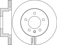 Rotor Disc, NIBK, 34 11 6 792 215, RN1722V, BMW (009770)