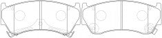 ผ้าเบรค NIBK, A-431WK, PN2356, AKEBONO (018052)