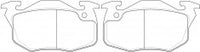 NIBK, Brake Pad, 571331B, PN0240, BENDIX EUR
