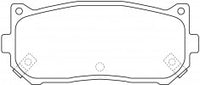 NIBK, Brake Pad, DB1466, PN0528, BENDIX AUS