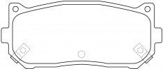 NIBK, Brake Pad, DB1466, PN0528, BENDIX AUS
