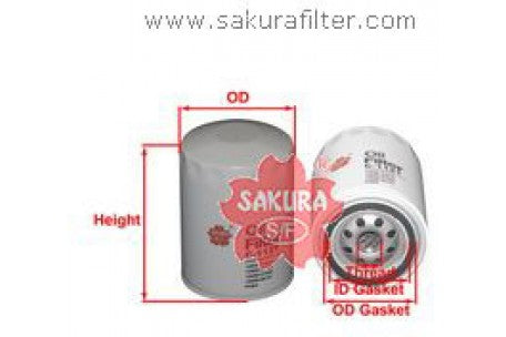 SAKURA,, Oil Filter (Spin-On), 116760603000, C1121, ALFA ROMEO