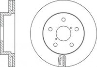 Rotor Disc၊ NIBK၊ 561666B၊ RN1091V၊ BENDIX (018752)