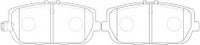 NIBK, Brake Pad, AN-730WK, PN5813, AKEBONO