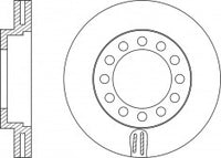 Rotor Disc, NIBK, 8-97371-875-1, RN1269V, ISUZU (017619)