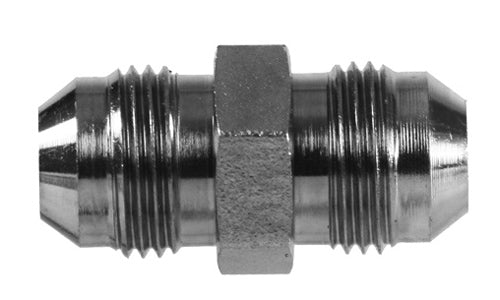 hydraulic fittings, 2403-24-16 - Tube Union, 1-1/2" JIC (1-7/8"-12 thread) x 1" JIC (1 5/16"-12 thread) (010755)