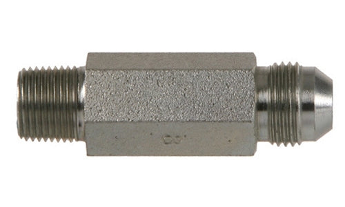 2404L-06-04 - 3/8" JIC (9/16"-18 thread) x 1/4" NPTF Male၊ ဟိုက်ဒရောလစ် ဆက်စပ်ပစ္စည်းများ (080357)