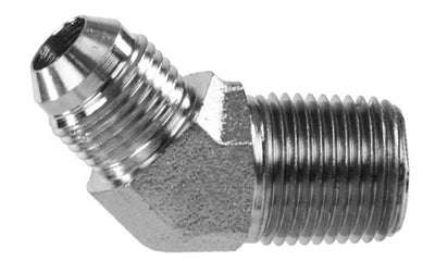 2503-20-16 - 45Â° Elbow, 1-1/4" JIC (1-5/8"-12 thread) x 1" NPTF Male hydraulic fittings (080556)