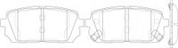 NIBK, Brake Pad, DB2175, PN0426, BENDIX AUS