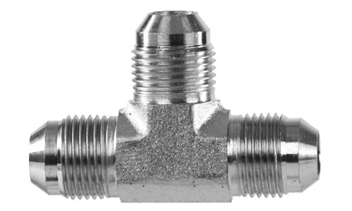 2603-16-16-20 - Union Tee, 1" JIC (1 5/16"-12 thread) x 1" JIC (1 5/16"-12 thread) x 1-1/4" JIC (1-5/8"-12 thread)  hydraulic fittings (080627)