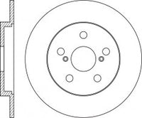 Rotor Disc, NIBK, 19184534, RN1626, OEM (018316)