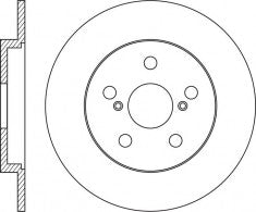 Rotor Disc, NIBK, 19184534, RN1626, OEM (018316)