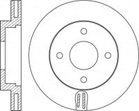 Rotor Disc, NIBK, 1N09-33-251, RN2122V, MAZDA (018050)