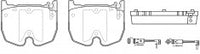 NIBK, Brake Pad, 573087B, PN0341W, BENDIX EUR