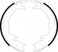 NIBK, Brake Shoes, 43154-SX0-003, FN0570, ACURA