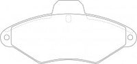 NIBK, Brake Pad, DB2014, PN0280, BENDIX AUS