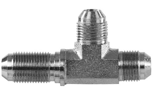 2704-20-20-20 - Run Tee, 1-1/4" JIC (1-5/8"-12 thread) x 1-1/4" JIC (1-5/8"-12 thread) Bulkhead x 1-1/4" JIC (1-5/8"-12 thread)  hydraulic fittings (080713)
