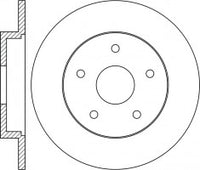 Rotor Disc, NIBK, 521345, RN1368, BENDIX (017225)