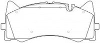 NIBK, Brake Pad, D1873-9102, PN0686, FMSI