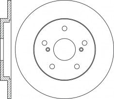 Rotor Disc, NIBK, 42431-12290, RN1949, TOYOTA (018870)