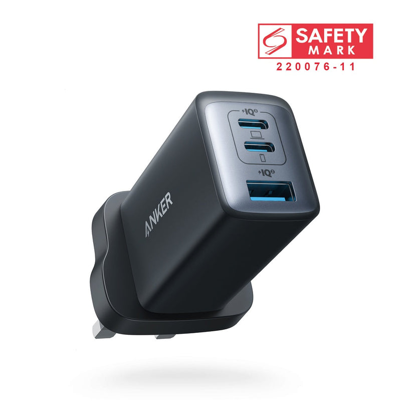 Anker 735 PowerPort III 3-Port 65W, Fast Compact Wall Charger