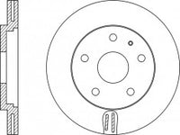 Rotor Disc, NIBK, 1J0615301E, RN1083V, AUDI (009663)