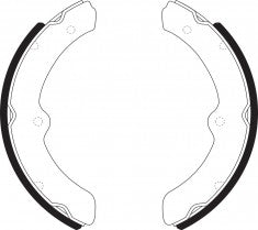 NIBK, Brake Shoes, BS1449, FN2266, BENDIX AUS