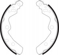 NIBK, Brake Shoes, NN5551, FN9999, AKEBONO