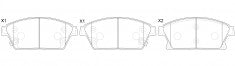 NIBK, Brake Pad, DB2268, PN0757, BENDIX AUS