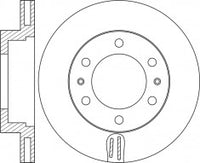 Rotor Disc, NIBK, 43512-04050, RN1446V, TOYOTA (018800)